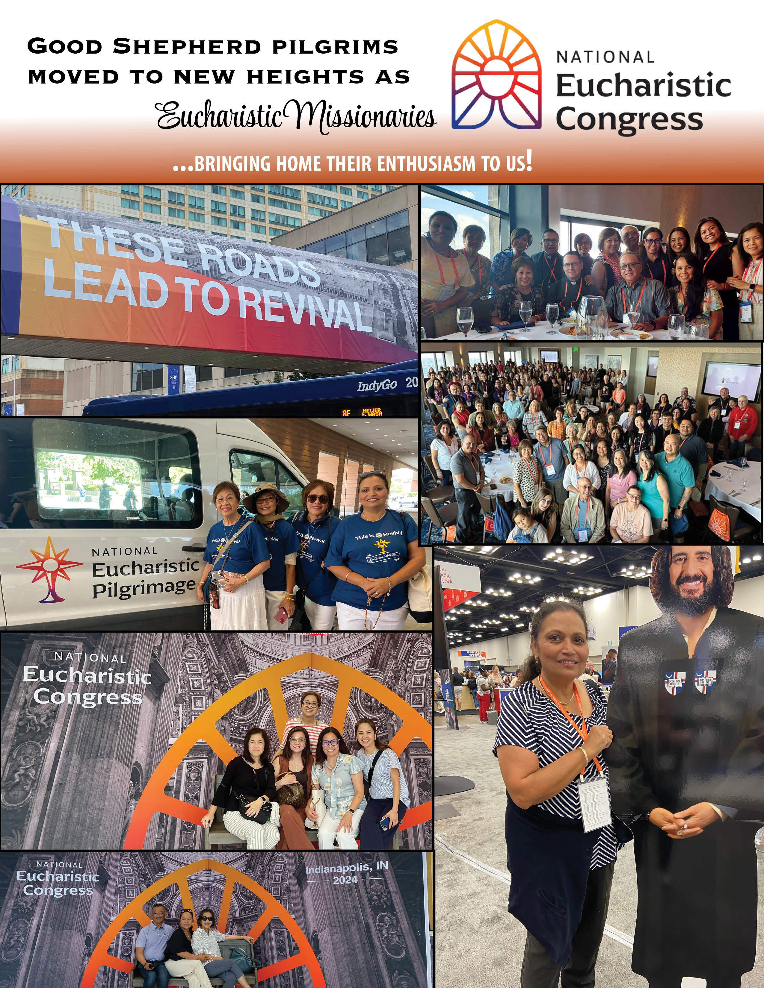 Eucharistic Congress Photo Collage