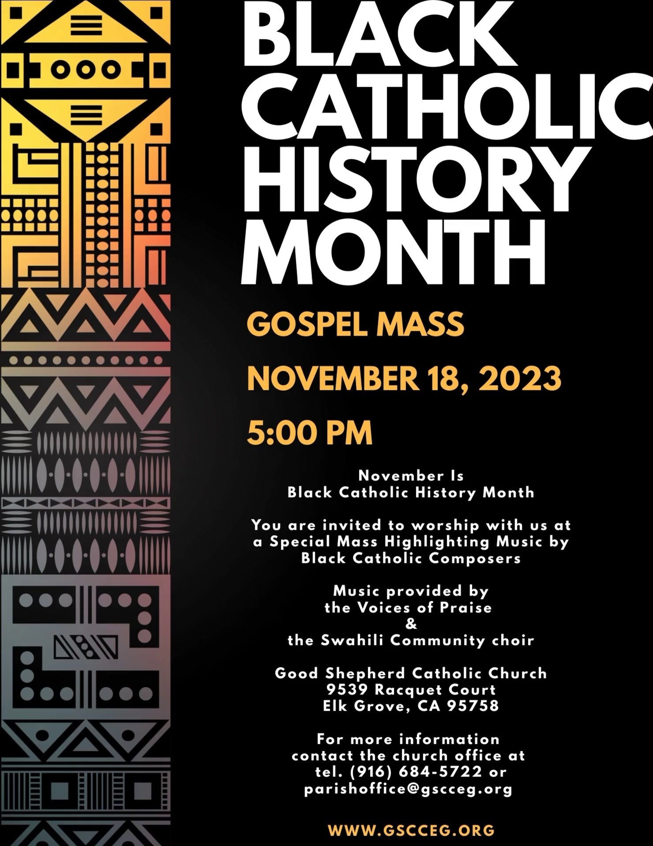 2023 Bchm Gospel Mass