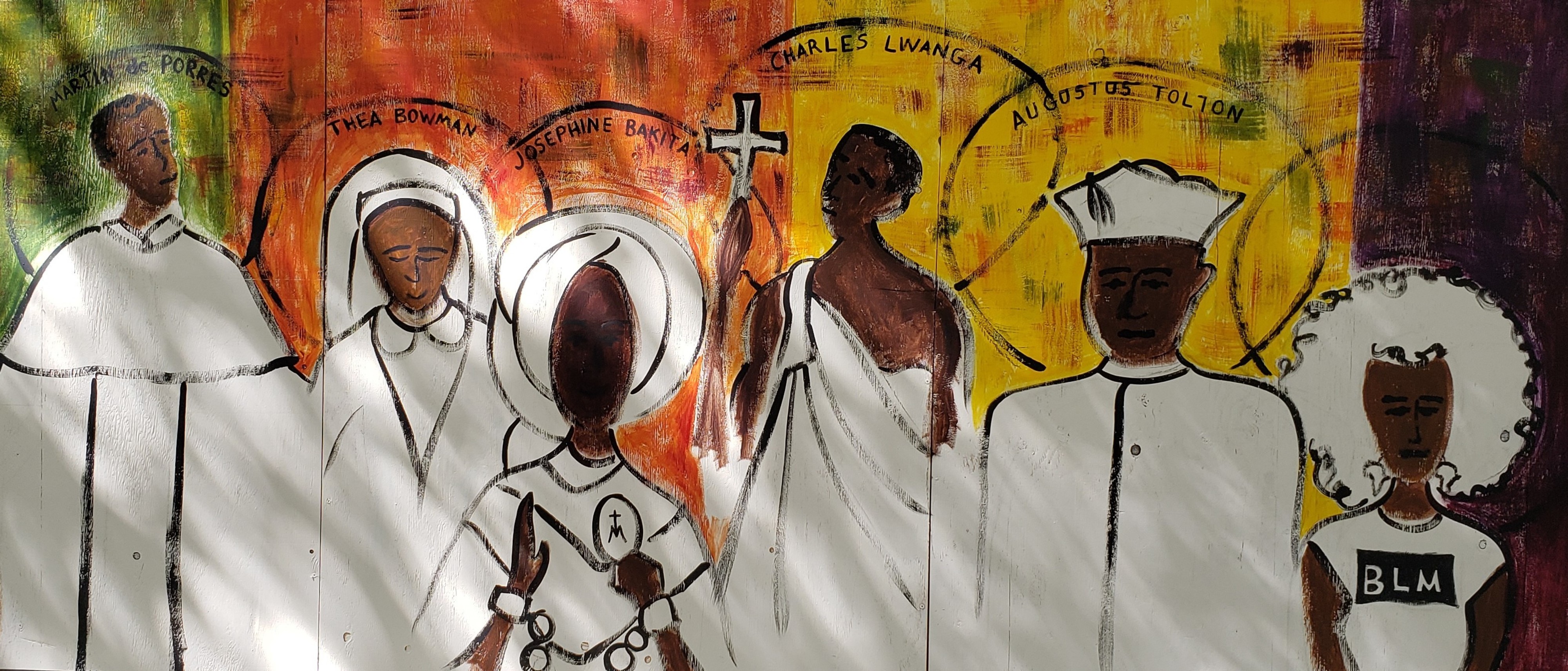 Black Catholic History Mural
