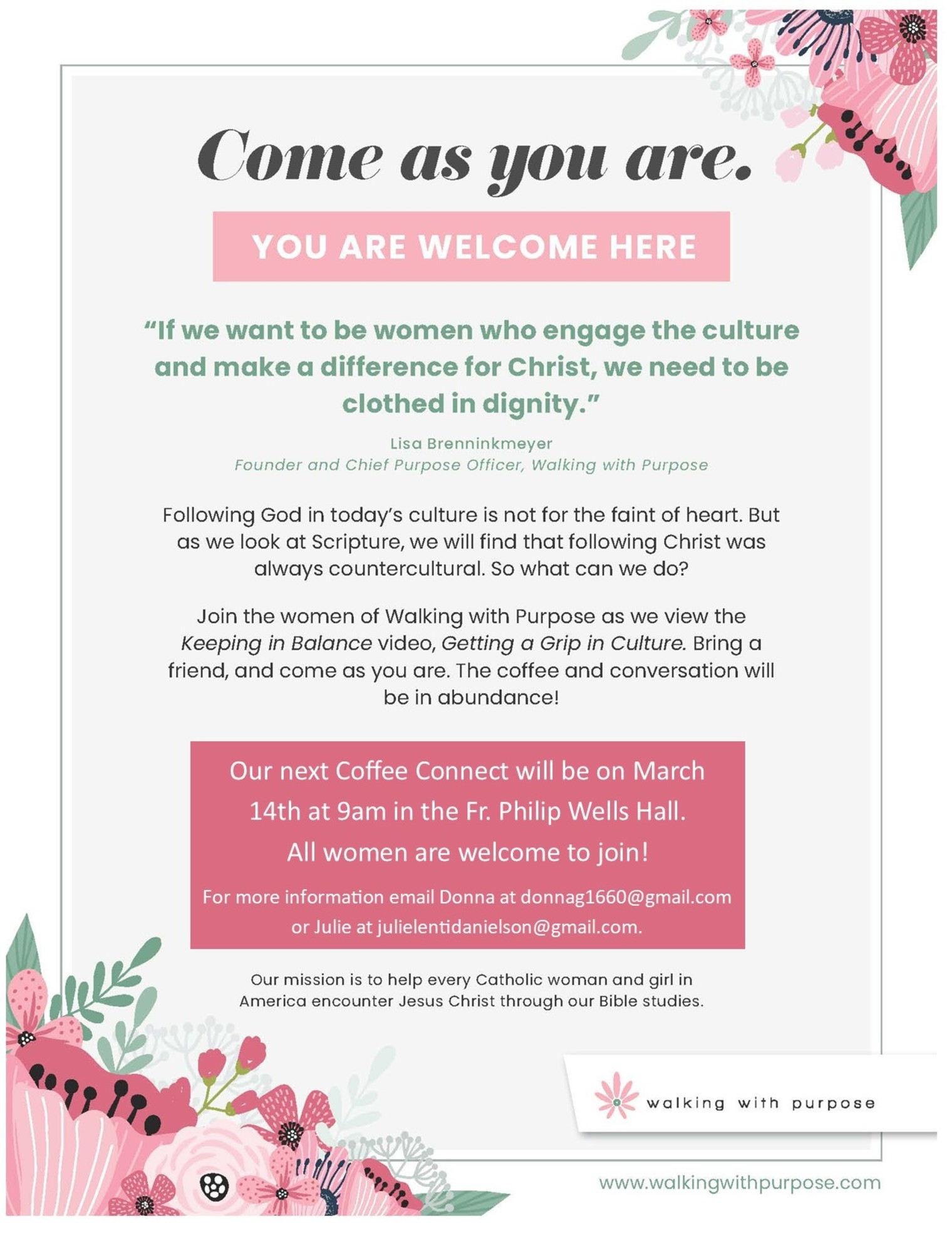 Connect Coffee 6 Flyer