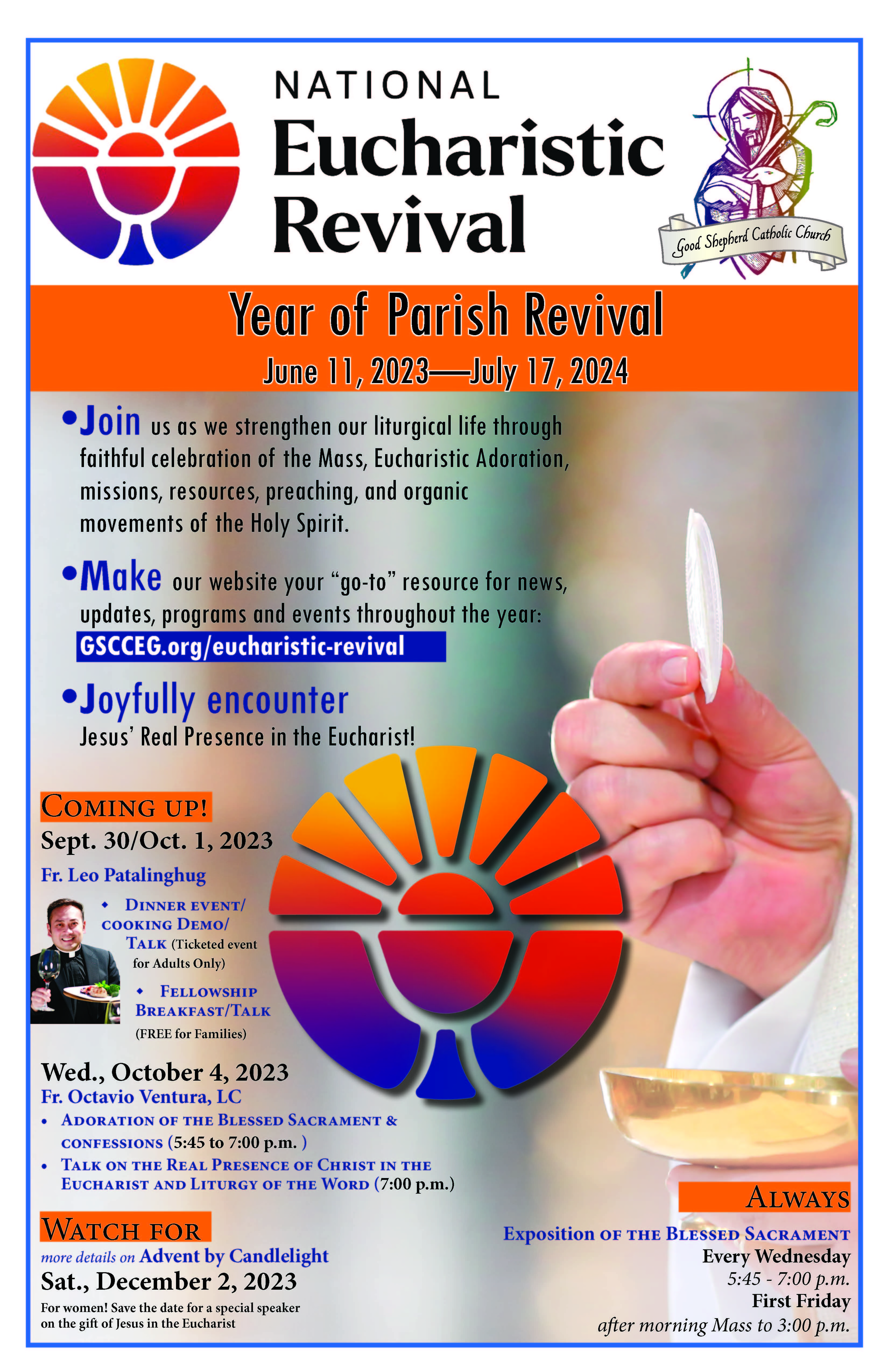 Eucharistic Revival Poster Rev072723