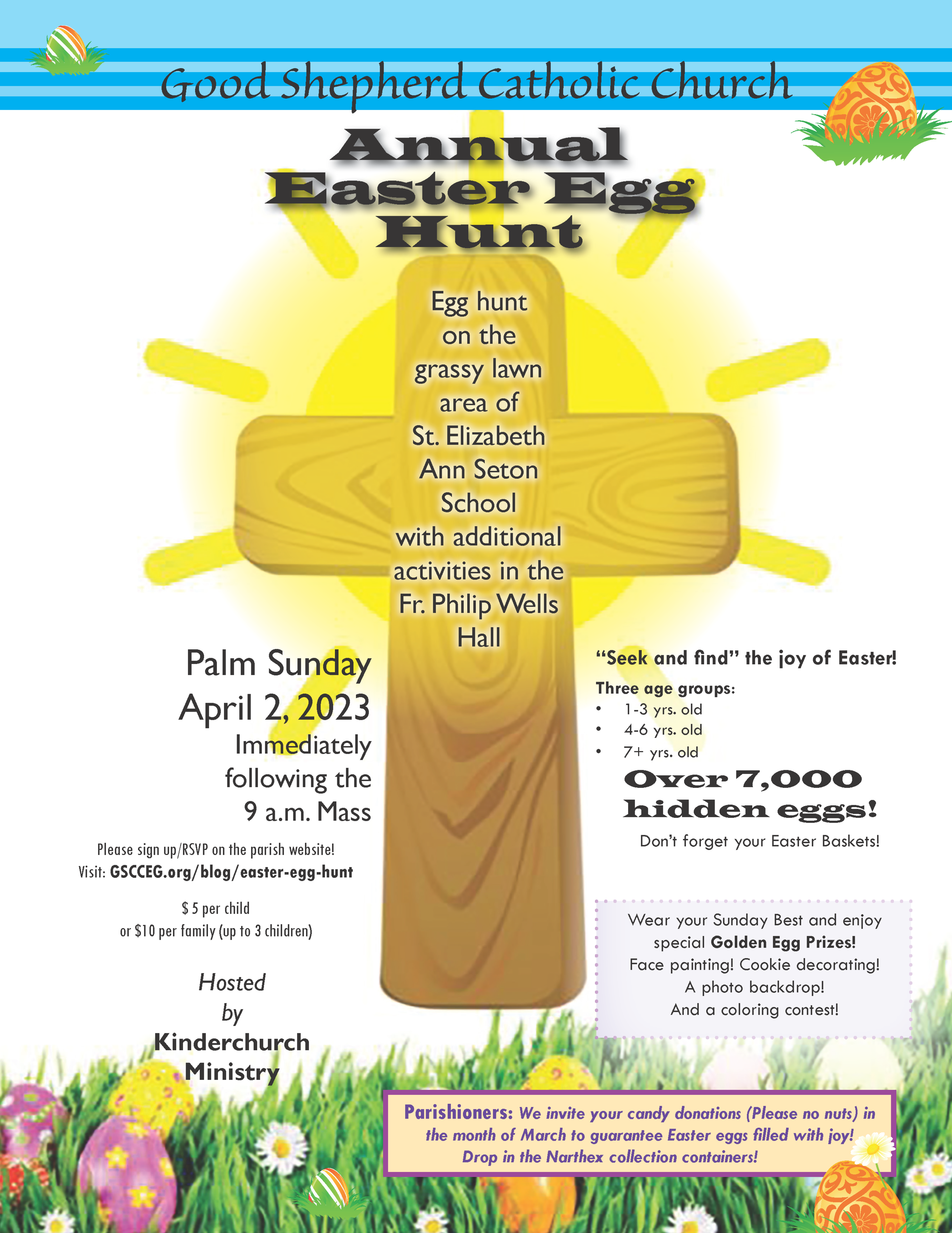 Gs Easter Egg Hunt Flyer 2023