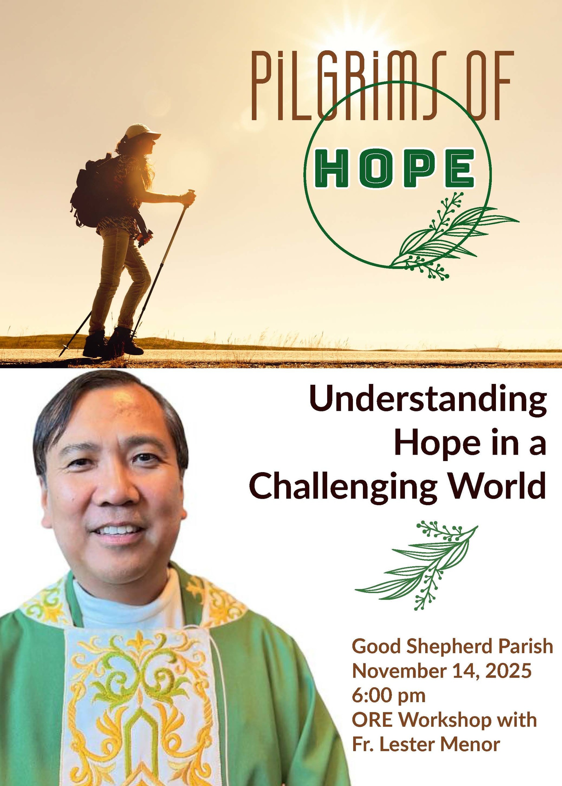 Pilgrims Of Hope Workshop