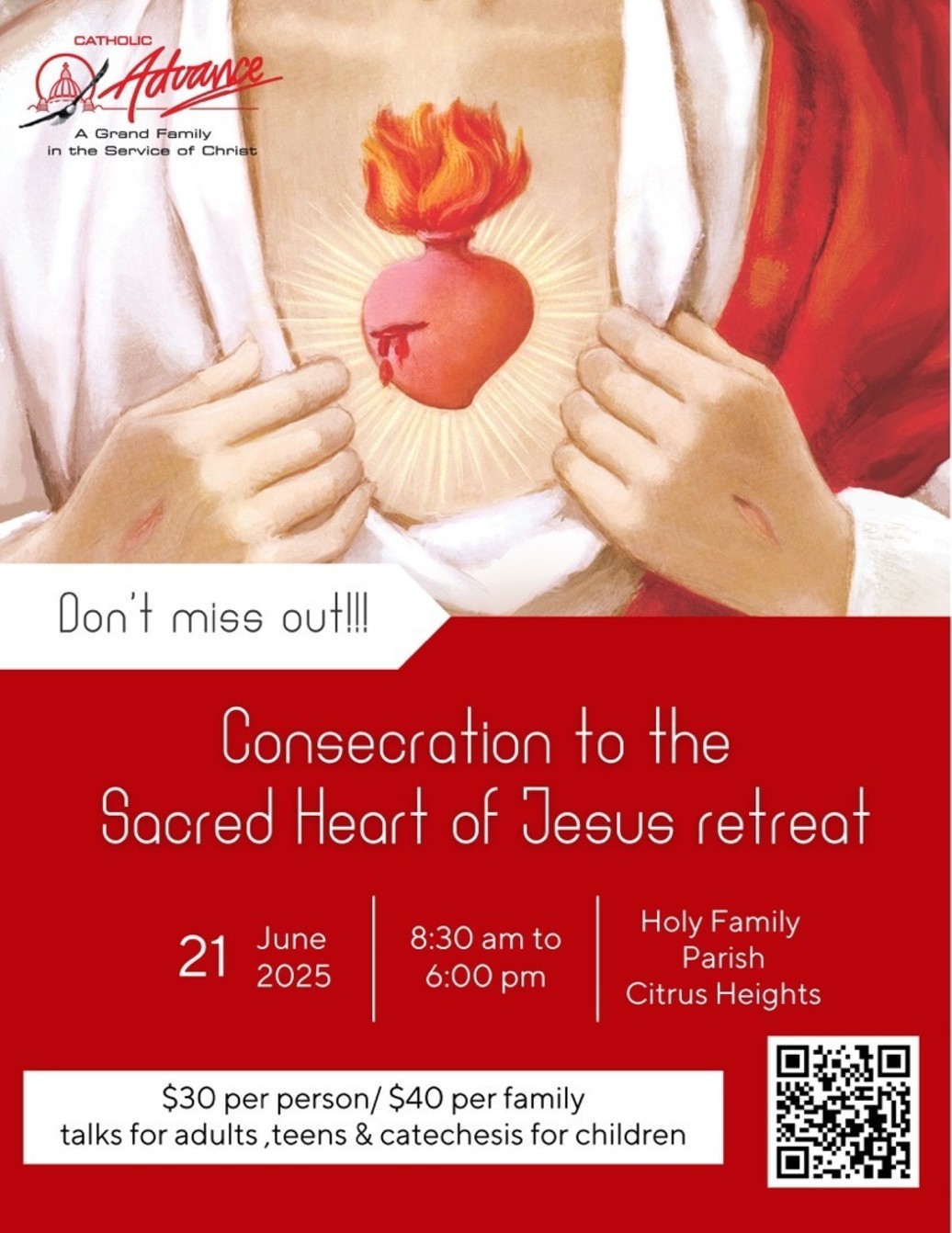 Sacred Heart Retreat