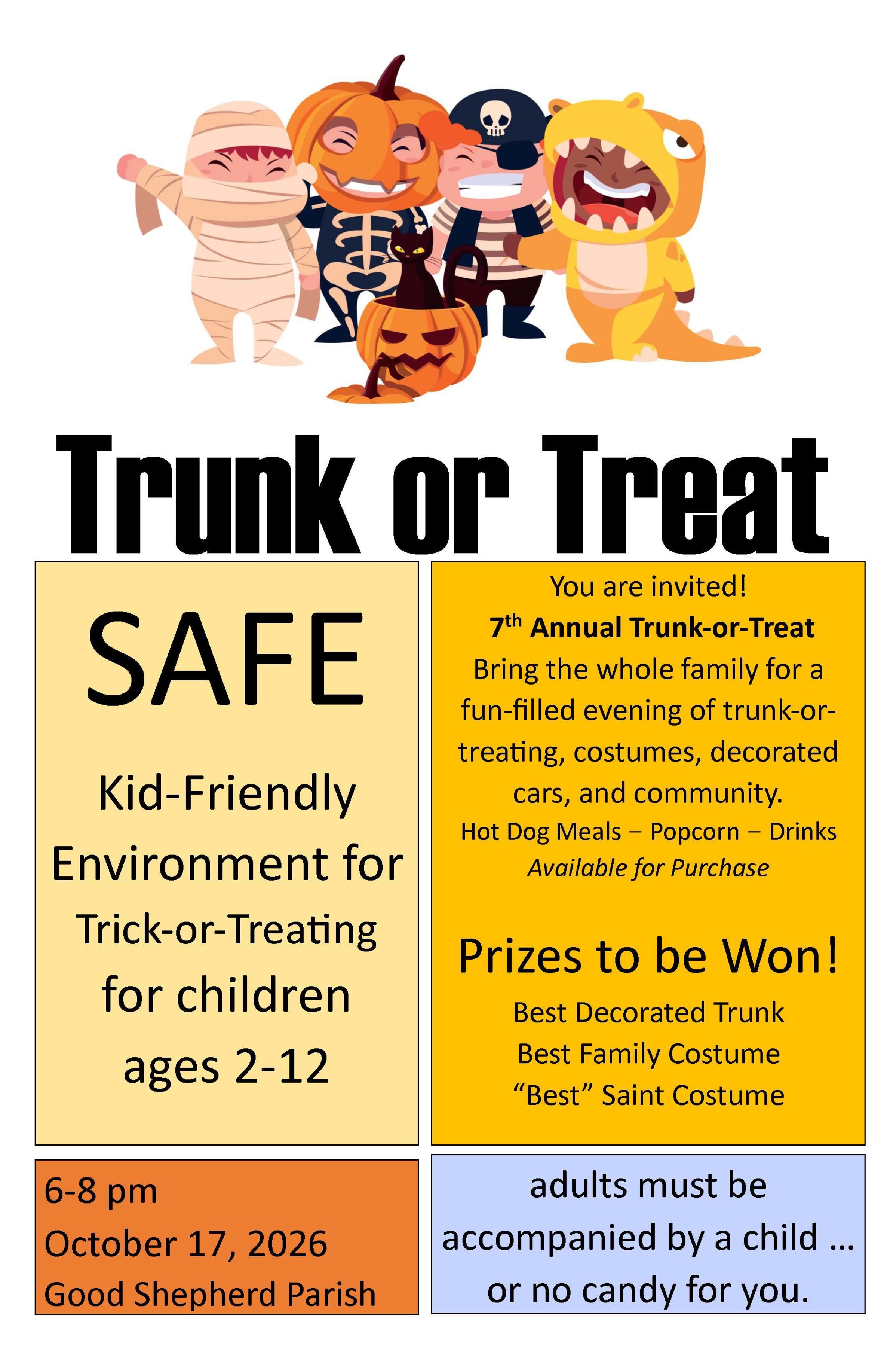 Trunk Or Treat 2026 Poster