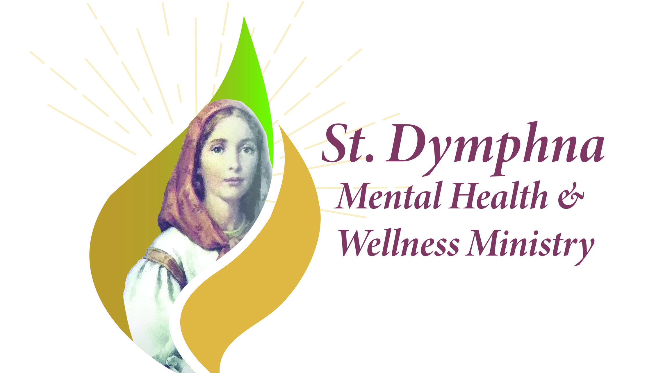 St Dymphna Standalone Logo W Name